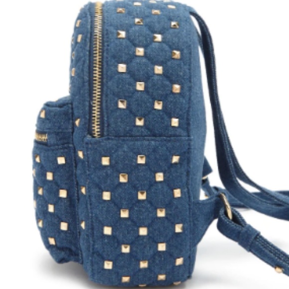 Host pick ๐๐ studded denim backpack - Picture 3 of 8